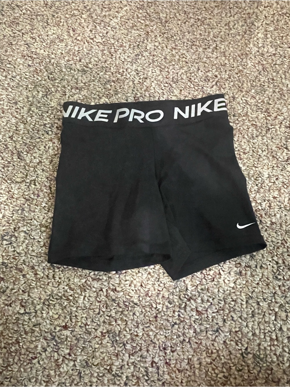 Nike Pro Black Athletic Compression Shorts